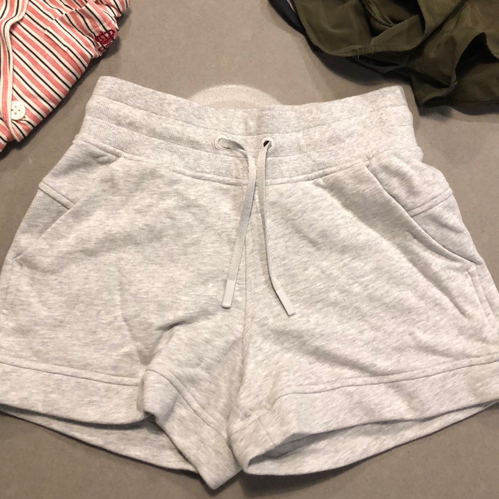 High waisted lululemon sweat "shorts"